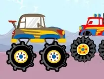 Fun Monster Trucks Jigsa...